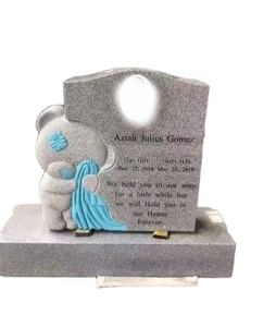Современный Европейский дизайн, надгробие для ребенка в американском стиле в западном стиле, гранитное мемориальное надгробие, уличный памятник, мраморный надгробие - Product Image 1