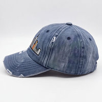 Casquette de marin sans bord en denim - Bonnet uni unisexe, accessoire de mode