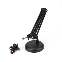Support de téléphone portable flexible rotatif à 360 degrés, long bras, en plastique, étanche, pour lit, canapé, bureau