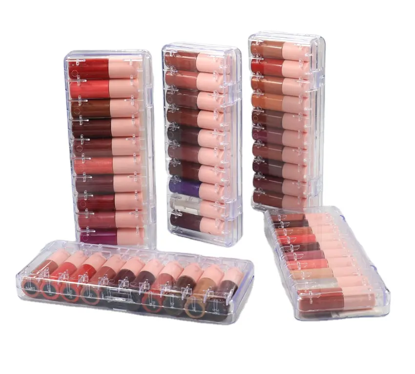 2022 Superior Quality Organic Custom Machen Sie Ihre eigenen matten Großhandel Grausamkeit frei und vegane flüssige Mini Lippenstift Factory Direct