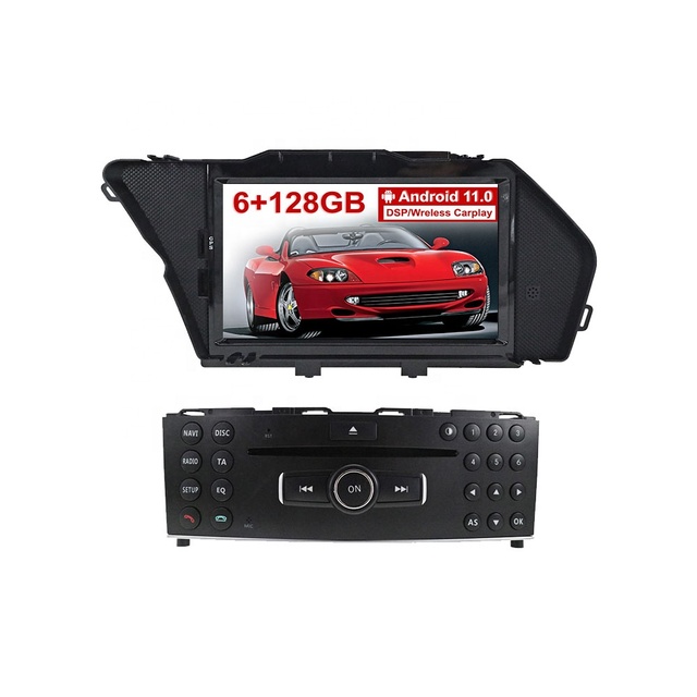 For Mercedes Benz GLK X204 GLK300 GLK350 Car GPS Android 11 4G+128GB CarPlay Navigation GPS Vehicle Player Radio Stereo Headunit