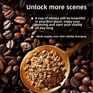 ARS American caffè nero istantaneo liofilizzato estratto a freddo in polvere 100g per uso alimentare 0 grassi 0 caffè al gusto neutro di saccarosio - Product Image 4