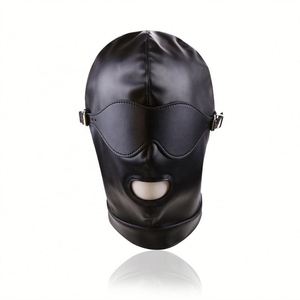 Masque BDSM Premium à bouche ouverte, équipement fétiche, jeux de privation sensorielle, bondage, modèle de sexe anal complet, 312400035 - Product Image 1