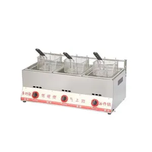 Industrial Liquified Petroleum Gas Fryer Kitchen Machine for Efficient Cooking