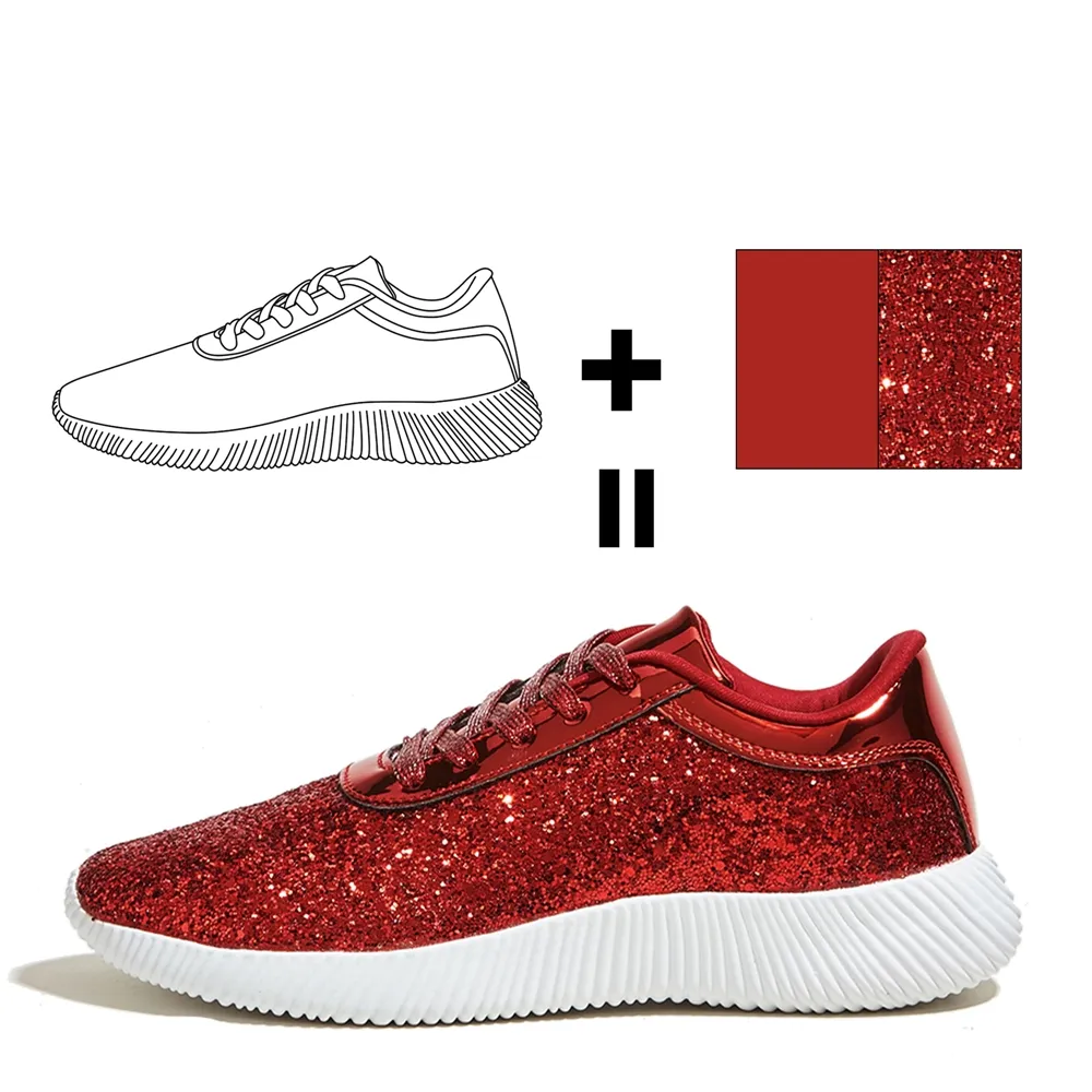 China Wholesale Ladies Travel Leisure Shoes Outdoor Walking Shoes Gold Glitter Women Sneakers