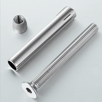 Baut Achor ekspansi Inter dengan baut ekspansi Internal berkepala Hex Drive