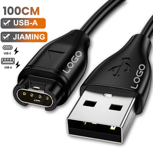 Câble de Recharge USB Eonline 17cm 1M/3.3FT pour <span class=keywords><strong>Garmin</strong></span> Fenix 7 7S 7X 6 6S 6X 5 Plus Vivoactive 3 <span class=keywords><strong>Forerunner</strong></span> 945 <span class=keywords><strong>935</strong></span> 245 255 <span class=keywords><strong>Chargeur</strong></span> - Product Image 1