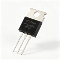 Transistor de puissance IRFZ44N 94W à gain élevé pour entraînement moteur, amplificateur de tension, électronique grand public, transistor haute tension