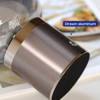 PULUOTI Lampe de bureau à globe en verre minimaliste nordique, éclairage d'intérieur, ampoule intelligente, lampe de chevet, lampe de table rechargeable Type-C