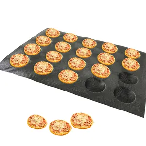 Professional Manufacture Top Selling Foldable Silicone Bun Glassfiber Perforated Bread Forms Mold