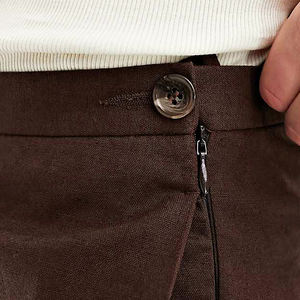 Gingtto Casual fornitura di fabbrica comodo all'ingrosso sottile di cotone e <span class=keywords><strong>lino</strong></span> <span class=keywords><strong>pantaloni</strong></span> da uomo - Product Image 4