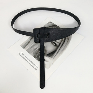 Ceintures de créateur <span class=keywords><strong>pour</strong></span> femmes, <span class=keywords><strong>ceinture</strong></span> longue en cuir PU double doux de luxe de haute qualité, <span class=keywords><strong>ceinture</strong></span> à nœud <span class=keywords><strong>pour</strong></span> <span class=keywords><strong>robe</strong></span>, 125 cm, <span class=keywords><strong>ceinture</strong></span> noire, corset <span class=keywords><strong>pour</strong></span> filles - Product Image 6