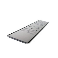 Placa de Matrícula Sueca Personalizada, Reflectante, de Aluminio en Relieve, Número de Coche Europeo, Placa Europea, Fabricante OEM