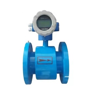 Medidor químico de flujo electromagnético de salida 4-20ma medidor de flujo de agua magnético <span class=keywords><strong>digital</strong></span> - Product Image 3
