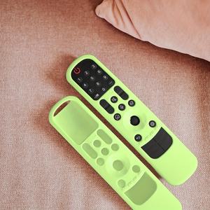 ที่คลุมรีโมทคอนโทรลป้องกันซิลิโคนสำหรับสมาร์ททีวี<span class=keywords><strong>2021</strong></span> <span class=keywords><strong>LG</strong></span> AN-MR21เหมาะสำหรับ <span class=keywords><strong>LG</strong></span> <span class=keywords><strong>OLED</strong></span> TV Magic REMOTE เคส MR21GA รีโมท - Product Image 1