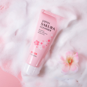 Limpiador Facial LAIKOU Japan <span class=keywords><strong>Sakura</strong></span>, Marca Privada, Limpiador Facial Rosa, Limpieza Profunda, Vegano - Product Image 2