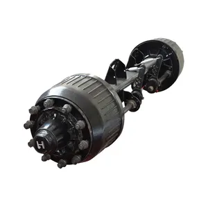 Factory Direct Supply Superior German BPW Axle Capacity 12T 14T 16T Axle Tube 150*150*16 Trailer Parts