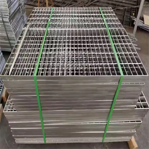 Caillebotis en acier au carbone robuste pour toiture extérieure, plancher d'entrepôt, <span class=keywords><strong>grille</strong></span> en métal, acier galvanisé et inoxydable pour une utilisation en atelier - Product Image 6
