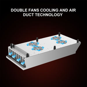 Cocina comercial Estufa de inducción de <span class=keywords><strong>dos</strong></span> quemadores Estufa de inducción plana eléctrica Microlite de doble rango 3.5kw - Product Image 5