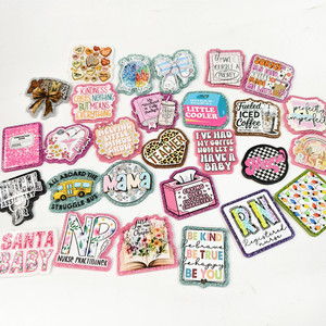 Portacredencial de Enfermera Acrílico Brillante Personalizado, Portacredencial de Enfermera con Diseño de Enfermera, Accesorios de Enfermera, Portacredenciales con Parte Trasera Plana - Product Image 3