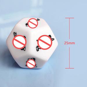 Plastic Acrylic Polyhedral Dices <strong>Custom</strong> Table <strong>Games</strong> Adult Sexy Dices Exercise <strong>Game</strong> <strong>Sex</strong> <strong>Dice</strong> - Product Image 2
