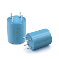 Transformateur de tension AC miniature monophasé ZTV502 50/60Hz de précision pour carte de circuit imprimé 2mA/2mA