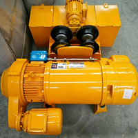 Palans électriques à câble 380V monophasés avec chariot pour chantier de construction