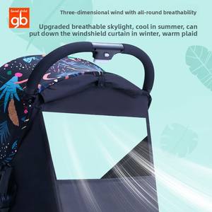 Pour Goodbaby GB Parapluie pliable ultra-léger Poussette pour bébé Poussette portable pour enfants avec fonction Sit & Lie - Product Image 4