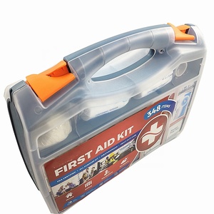 Nouvelle boîte à outils à ouverture Double face, étui rigide parfait pour la maison et le travail, trousse de premiers soins de sécurité, boîte de 50 personnes - Product Image 1