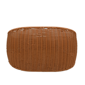 Плетеная корзина для домашних животных из ротанга, спальные кровати с плюшевой подушкой, плетеная кровать для кошек и собак - Product Image 4