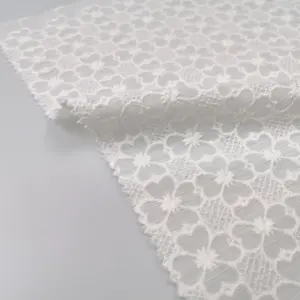 Vải Ren Thêu Lưới 100% Polyester Màu Thời Trang Theo Yêu Cầu Khuyến Mãi Bán Sỉ Cho Quần Áo
