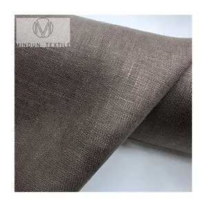 Mindun Oeko trong kho sản xuất mẫu miễn Phí Châu âu linen 100% vải lanh tinh khiết cho áo sơ mi sofa rèm cửa ăn mặc quần Null