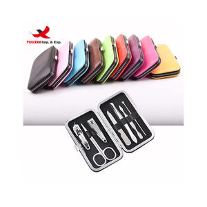 Kit de coupe-ongles en acier inoxydable 7 pièces à prix réduit, vente chaude, pour manucure et pédicure - Product Image 5