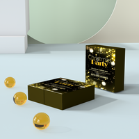 Boîte en carton vide pour calendrier de l'avent en gros, calendrier de l'avent artisanal personnalisé, boîte d'emballage avec impression numérique