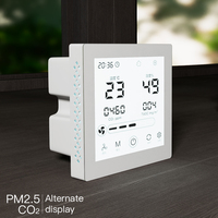Ventilation à récupération de chaleur, vente directe d'usine avec surveillance CO2 PM2.5 RS485, contrôleur de ventilation intelligent TUYA APP