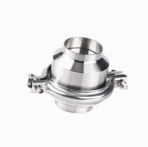 Vanne de retenue hydraulique soudée durable en acier inoxydable, fiable, pour l'industrie alimentaire, vente <span class=keywords><strong>chaude</strong></span>, fournie directement par l'usine, type ODM - Product Image 2