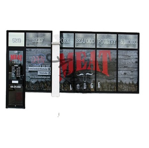 Cửa Hàng Phía Trước Cửa Sổ Đồ Họa Giáng Sinh Xếp Vinyl Dán In Ấn, Cửa Sổ Bám Cling, Cửa Sổ Kính Decal - Product Image 3