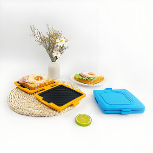 Appareil à sandwichs micro-ondes, appareil à sandwichs grillés au fromage, appareil à sandwichs 3 en 1, presse à panini avec design compatible lave-vaisselle - Product Image 6