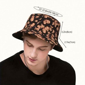 Sombrero de Pescador Personalizado con Cara de Dibujos Animados, Foto, Nombre y Logotipo para Despedida de Soltera, Regalo Divertido para Navidad, Playa o Viajes - Product Image 3