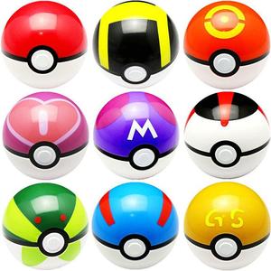 <span class=keywords><strong>Pokeball</strong></span> de 7 cm <span class=keywords><strong>avec</strong></span> figurines, figurines d'action d'anime, modèle mignon, jouet de collection, poupée d'anime pour enfants, pour distributeur automatique - Product Image 5
