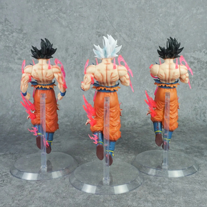 33CM 3 Têtes Changées <span class=keywords><strong>Migatte</strong></span> <span class=keywords><strong>No</strong></span> <span class=keywords><strong>Gokui</strong></span> Manga Figurine Statues Dragon Goku PVC Anime Figure Modèle Jouets Poupées - Product Image 2