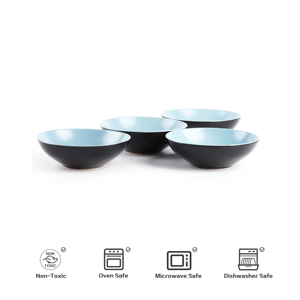 Semtember Promotion Kitchen Plates Bowls <b>Set</b> Clean Easy Ceramic <b>Dinnerware</b> <b>Set</b> Microwave Safe Stoneware <b>Dinnerware</b> <b>Set</b> - Product Image 2