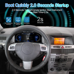 Aggiornamento Quadro Strumenti Digitale LCD per Auto, Pannello Strumenti LCD con Sistema Linux e Funzione Contachilometri per <span class=keywords><strong>Opel</strong></span> <span class=keywords><strong>Astra</strong></span> <span class=keywords><strong>2004</strong></span>-2010 - Product Image 4