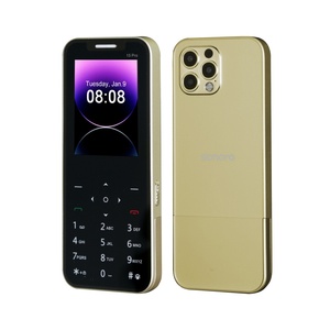 MKTEL <b>Elderly</b> Phone Bar Feature Phone 2.4 Inch Four Sim Cards MP3/MP4/FM Radio/B.t./GPRS Cellphone 32MB ROM + 32MB RAM - Product Image 2