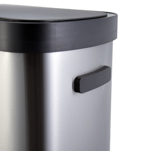 Thép không gỉ điện cảm ứng cảm ứng tự động chất thải <span class=keywords><strong>bin</strong></span> cảm biến thông minh Thùng rác có thể - Product Image 5