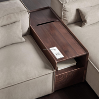 Multiprise encastrable pour bureau avec ports AC, USB-A et USB-C, prise de courant encastrée pour mobilier de bureau