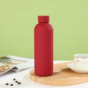Termos Deportivos de Boca Pequeña de 750 ml, Botellas de Agua de Acero Inoxidable con Aislamiento al Vacío y <span class=keywords><strong>Pintura</strong></span> de Goma - Product Image 2
