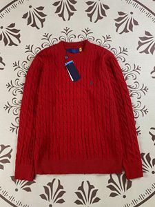 Maglione da <span class=keywords><strong>Uomo</strong></span> in Misto <span class=keywords><strong>Cotone</strong></span> con Collo Alto, Logo Ricamato, Motivo a Trecce, Caratteristica Anti-Restringimento per l'Autunno - Product Image 4