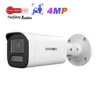 Caméra IP POE Vikylin, fabricant de vidéosurveillance, OEM HIK, lumière rouge et bleue intelligente ColorVu, 5MP 8MP, dissuasion active, intérieur/extérieur