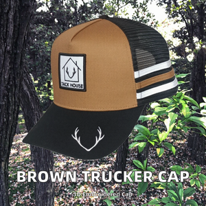 Gorra de camionero de país de Australia marrón personalizada de alto perfil parche bordado 3D Logo Hip Hop moda Casual para fiesta en la playa - Product Image 2